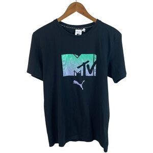 TS1153 Men’s Puma MTV Music TV Collaboration Athletic Performance T Shirt M